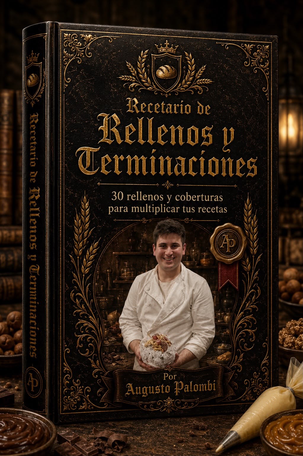 Recetario de Rellenos y Terminaciones- "30 rellenos y coberturas para multiplicar tus recetas"