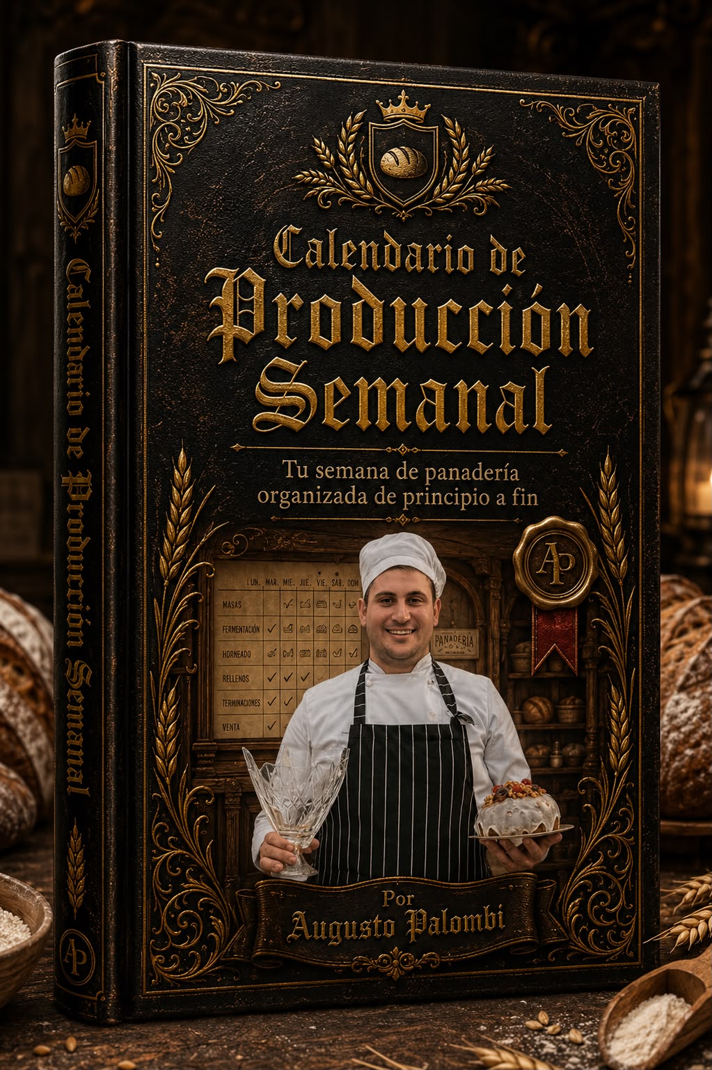 Calendario de Producción Semanal- "Tu semana de panadería organizada de principio a fin"